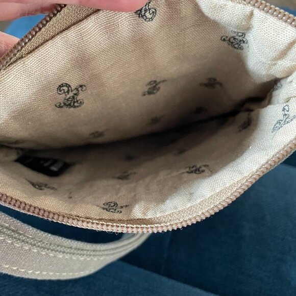 Vintage Addiction Crossbody Bag Small Boho Peasant Cotton Embroidered Flower - Picture 3 of 11